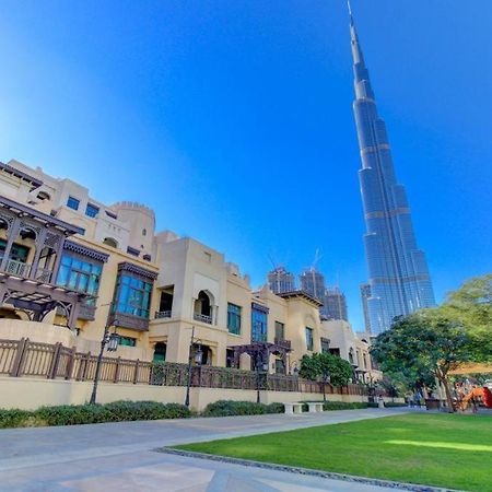 Durrani Homes - Unique Garden Apt At Souk Al Bahar Besides Dubai Mall & Burjkhalifa With Private Jaccuzi Esterno foto