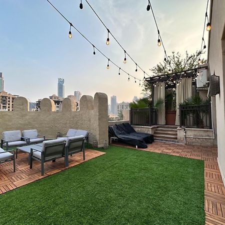 Durrani Homes - Unique Garden Apt At Souk Al Bahar Besides Dubai Mall & Burjkhalifa With Private Jaccuzi Esterno foto